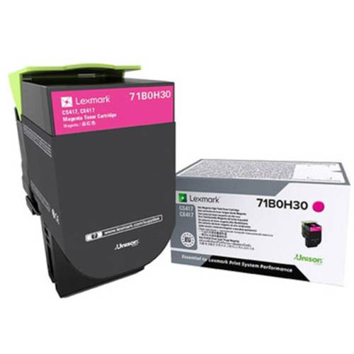 Lexmark Toner CS417 CX417 Original Magenta 3500 Seiten 71B0H30