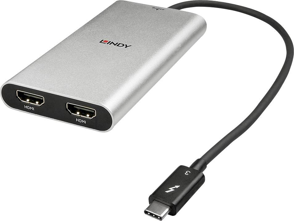 Lindy - Externer Videoadapter - USB 3.1 / Thunderbolt 3-0