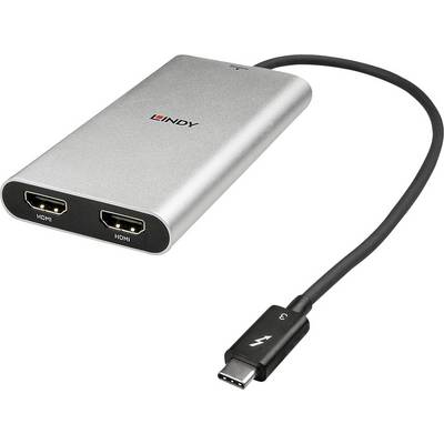 Lindy - Externer Videoadapter - USB 3.1 / Thunderbolt 3-0
