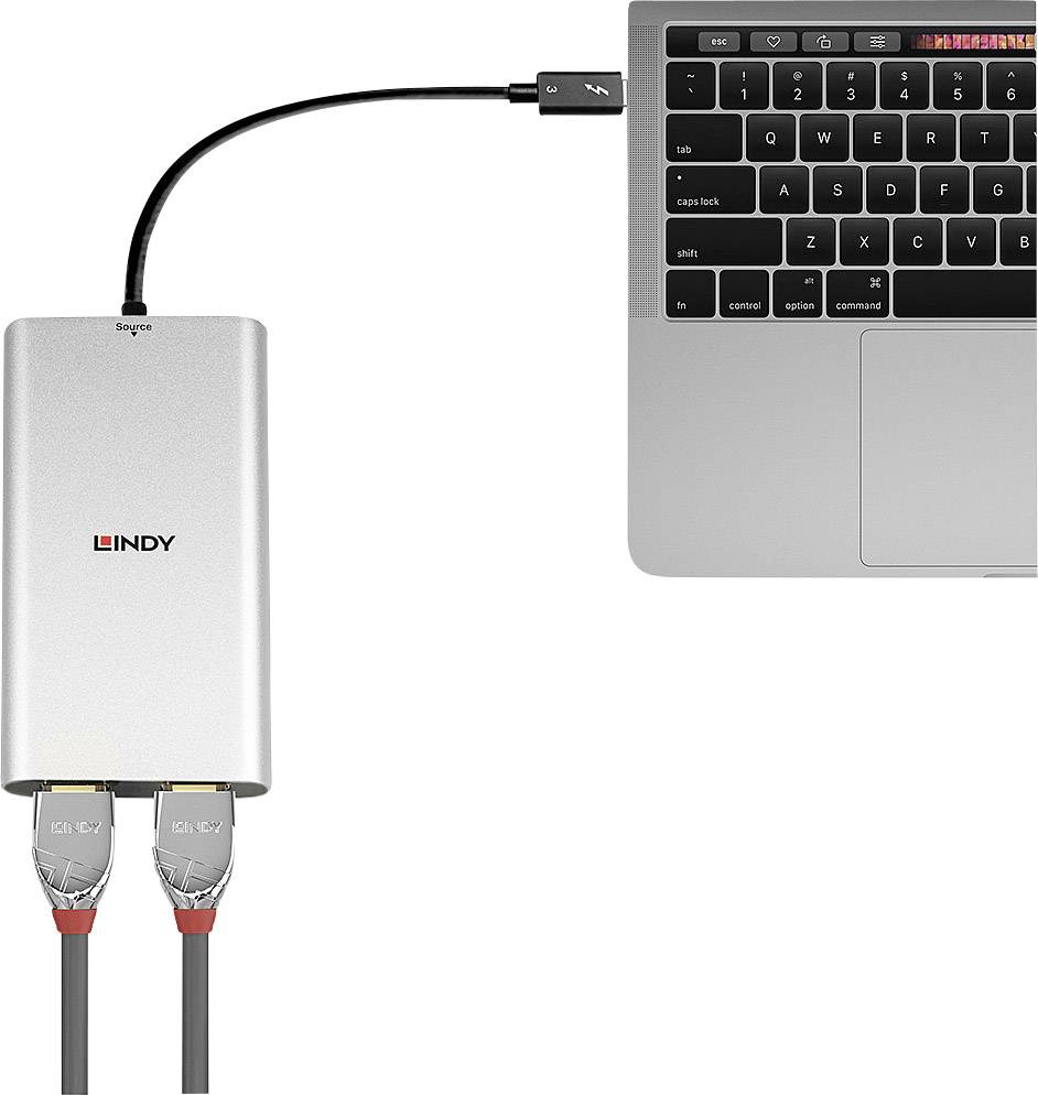 Lindy - Externer Videoadapter - USB 3.1 / Thunderbolt 3-1