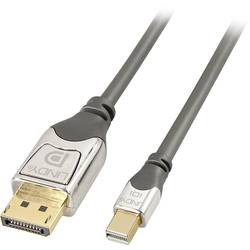 DisplayPort prepojovací kábel LINDY 36312, 2.00 m, sivá