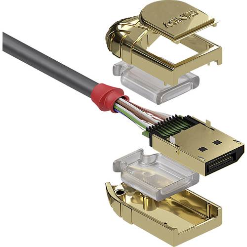 Thumbnail - LINDY DisplayPort Anschlusskabel DisplayPort Stecker, DisplayPort Stecker 5.00 m Schwarz 36294 DisplayPort-Kabel