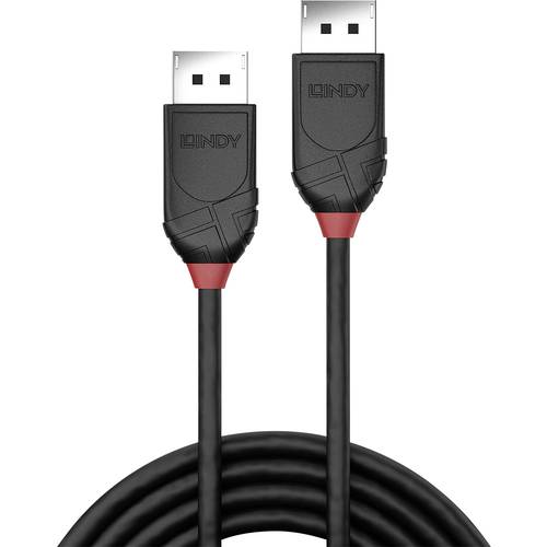 Thumbnail - LINDY DisplayPort Anschlusskabel DisplayPort Stecker, DisplayPort Stecker 3.00 m Schwarz 36493 DisplayPort-Kabel