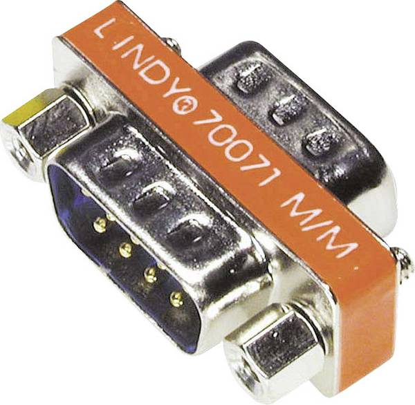 LINDY Seriell Adapter [1x RS232-Stecker - 1x RS232-Stecker]