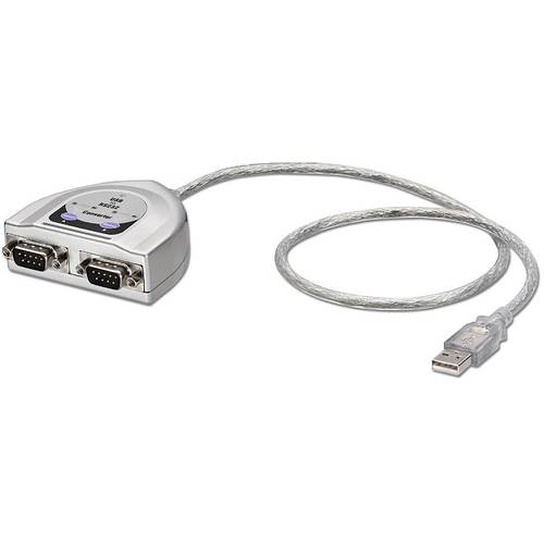 Lindy 42889 USB auf 2 Port Seriell Konverter