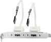 Lindy 33147 USB-Slotblechadapter, 2x 5 IDC-Kupplung, ca. 0,20m