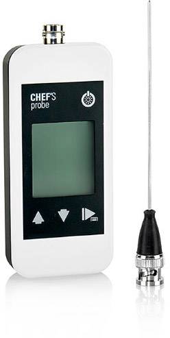 Teploměr LH - Ludwig Heer CHEF'S PROBE-00-1.5 611708, -200 - 450 °C, typ senzoru Pt1000, Kalibrováno dle: bez certifikátu