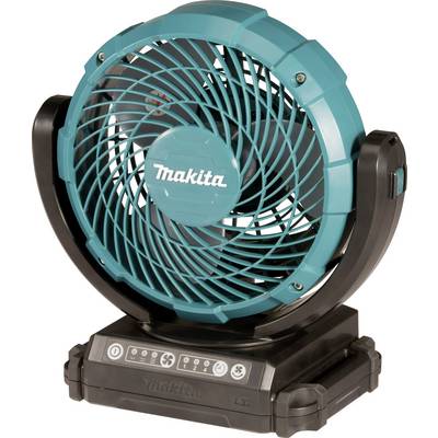 Makita DCF102Z Bodenventilator Schwarz, Türkis Timer, Oszillierend, Akkubetrieb möglich-0