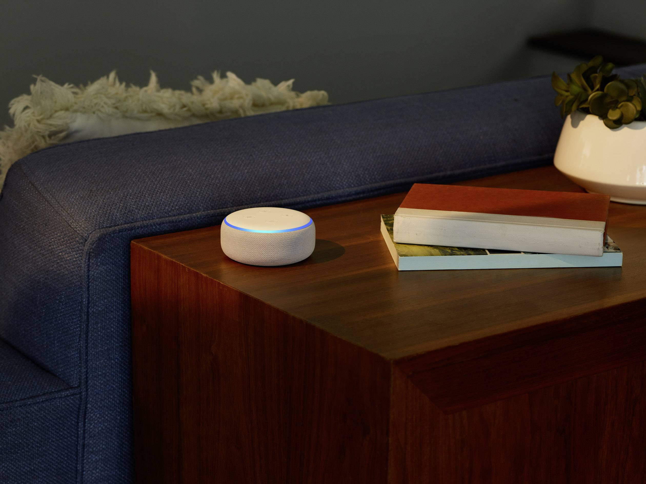 amazon echo Dot (3.Generation) Sprachassistent Grau-2