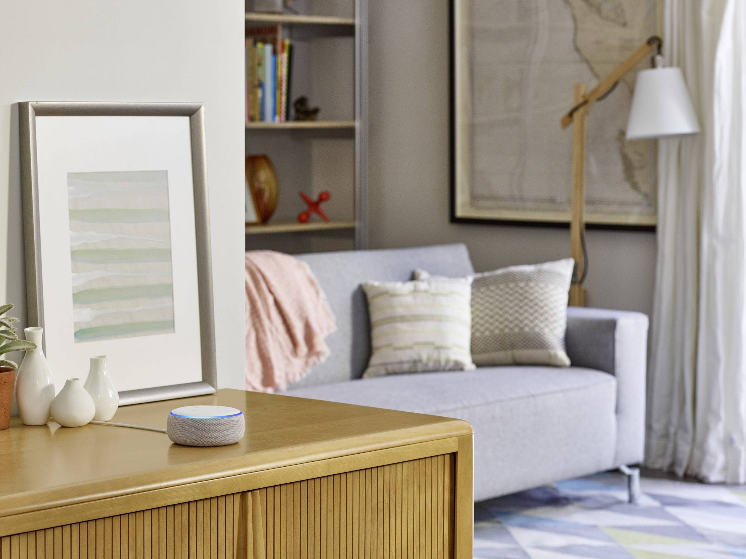 amazon echo Dot (3.Generation) Sprachassistent Grau-3