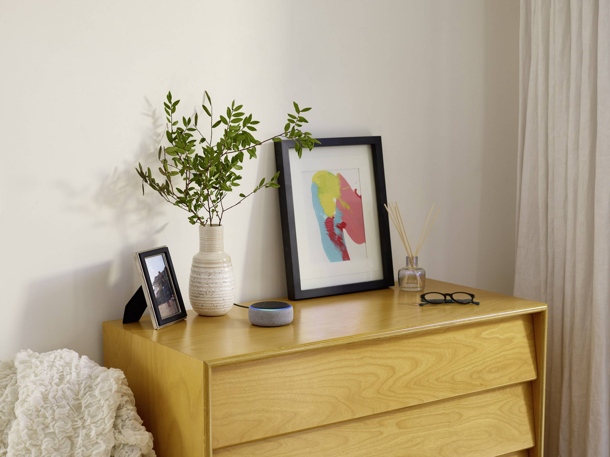 amazon echo Dot (3.Generation) Sprachassistent Grau-4