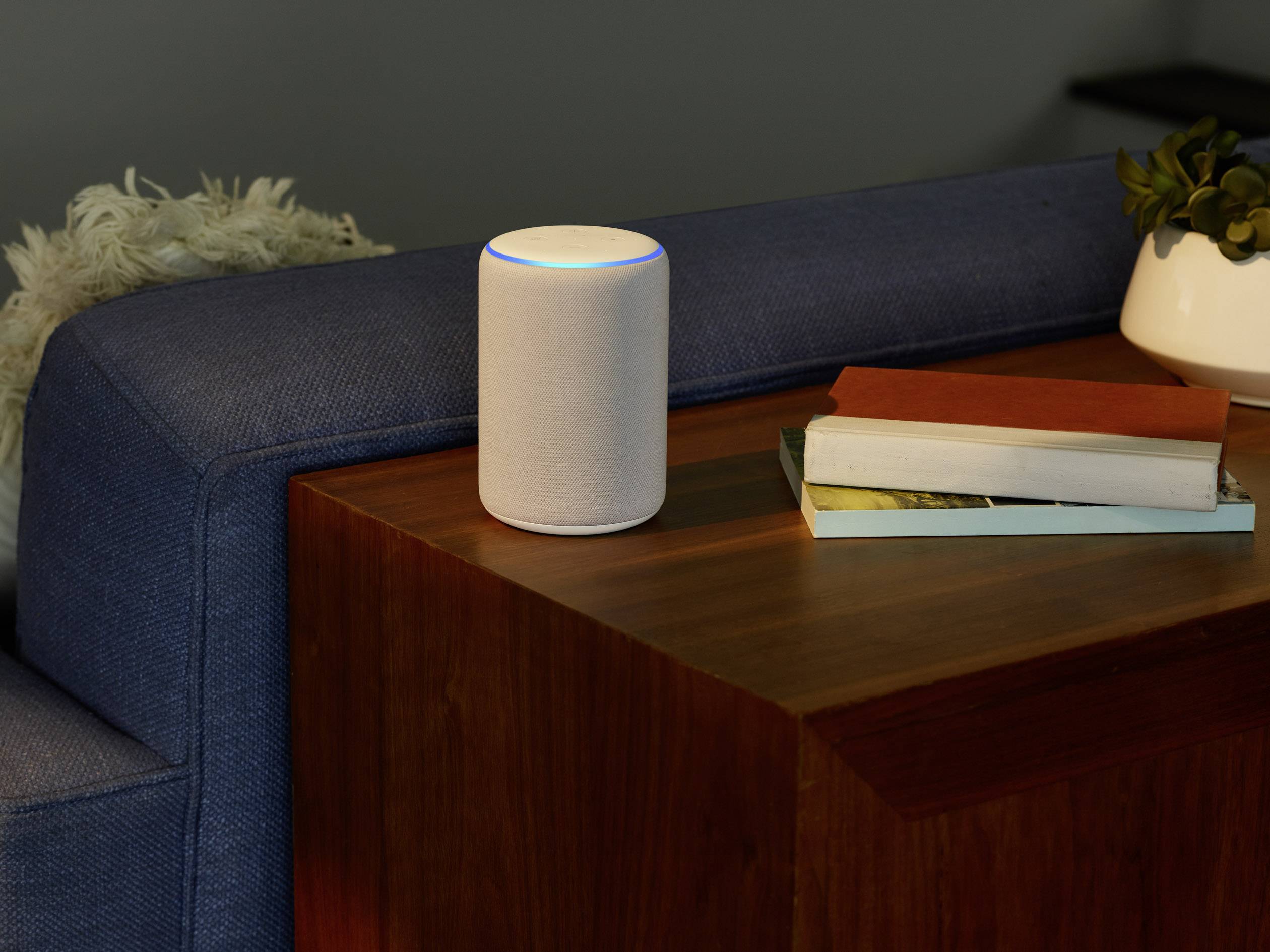 amazon echo Plus 2. Generation Sprachassistent Grau-5