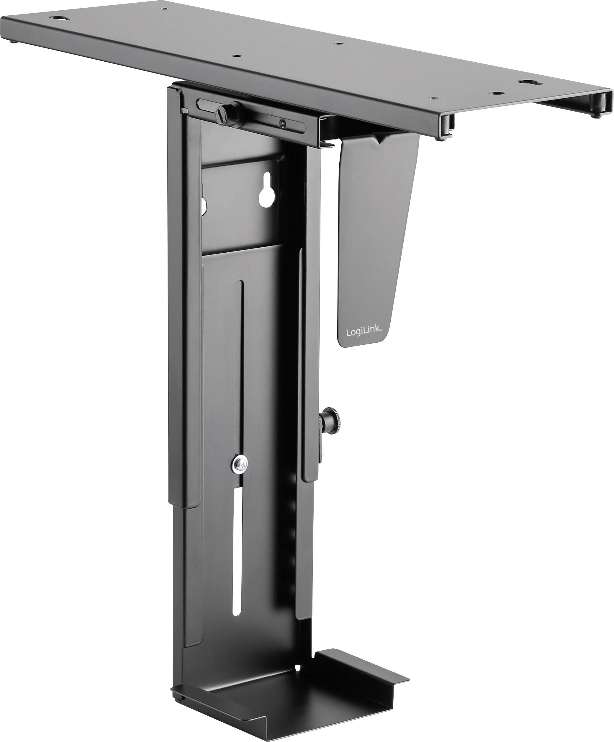 LogiLink PC Halterung Untertisch EO0004 Schwarz Belastbar bis Gewicht=10 kg LogiLink PC Halterung Untertisch EO0004 Schwarz Belastbar bis Gewicht=10 kg