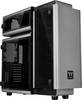 Thermaltake Level 20 Full Tower PC-Gehäuse Schwarz, Silber 3 Vorinstallierte LED Lüfter, Seitenfenster, Werkzeugfreie Festplatteninstallation