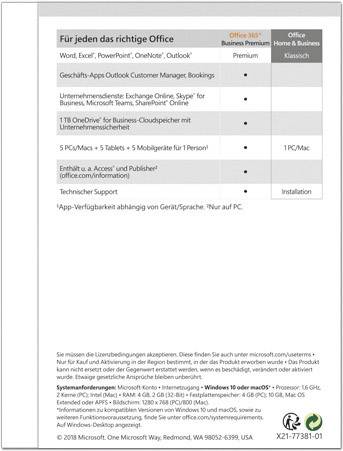 Microsoft Office 2019 Home and Business (PKC) deutsch (T5D-03210)-2