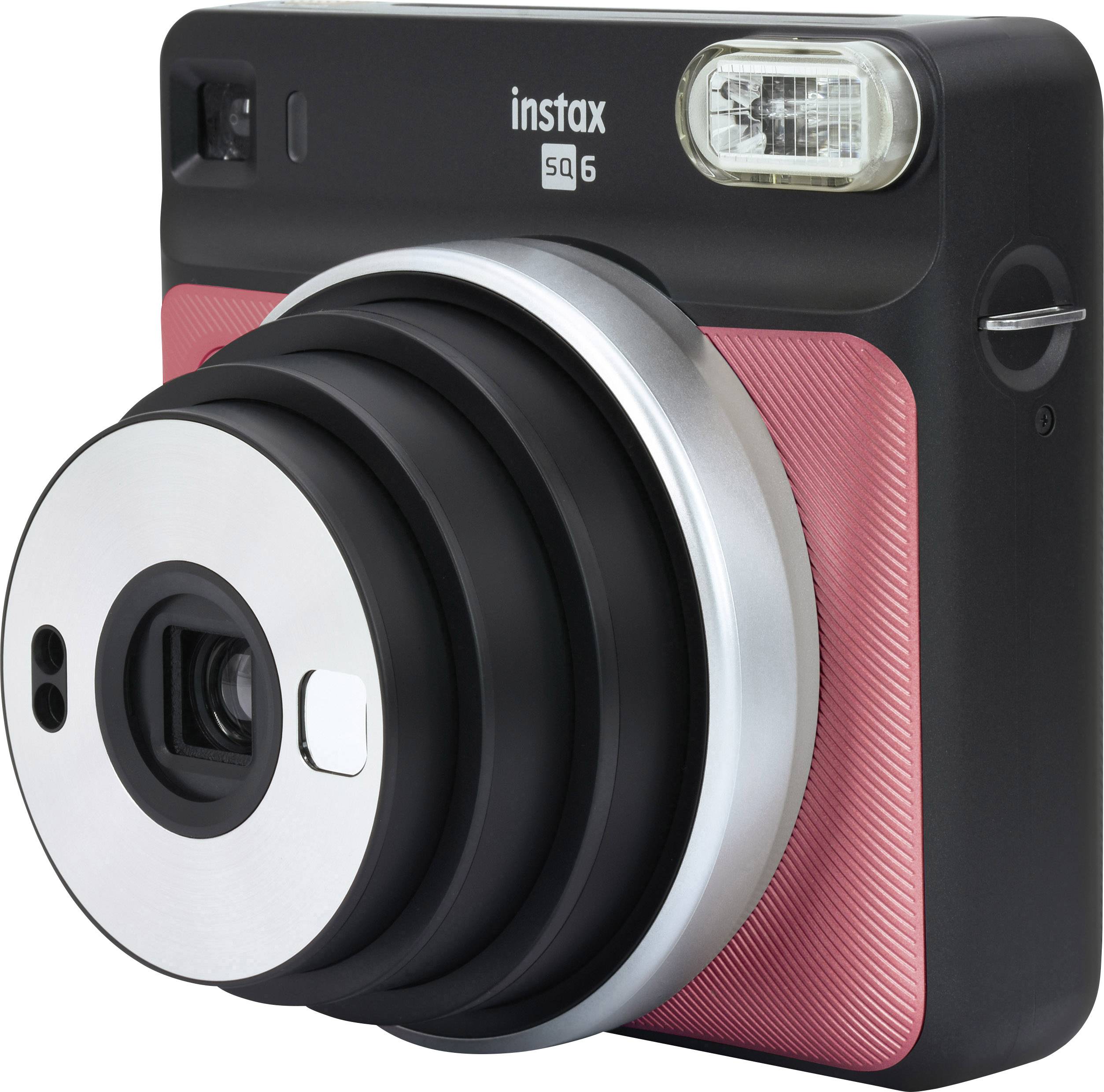 Fujifilm Instax SQUARE SQ6 - Sofortbildkamera - Objektiv: 65.75 mm Rubinrot-3