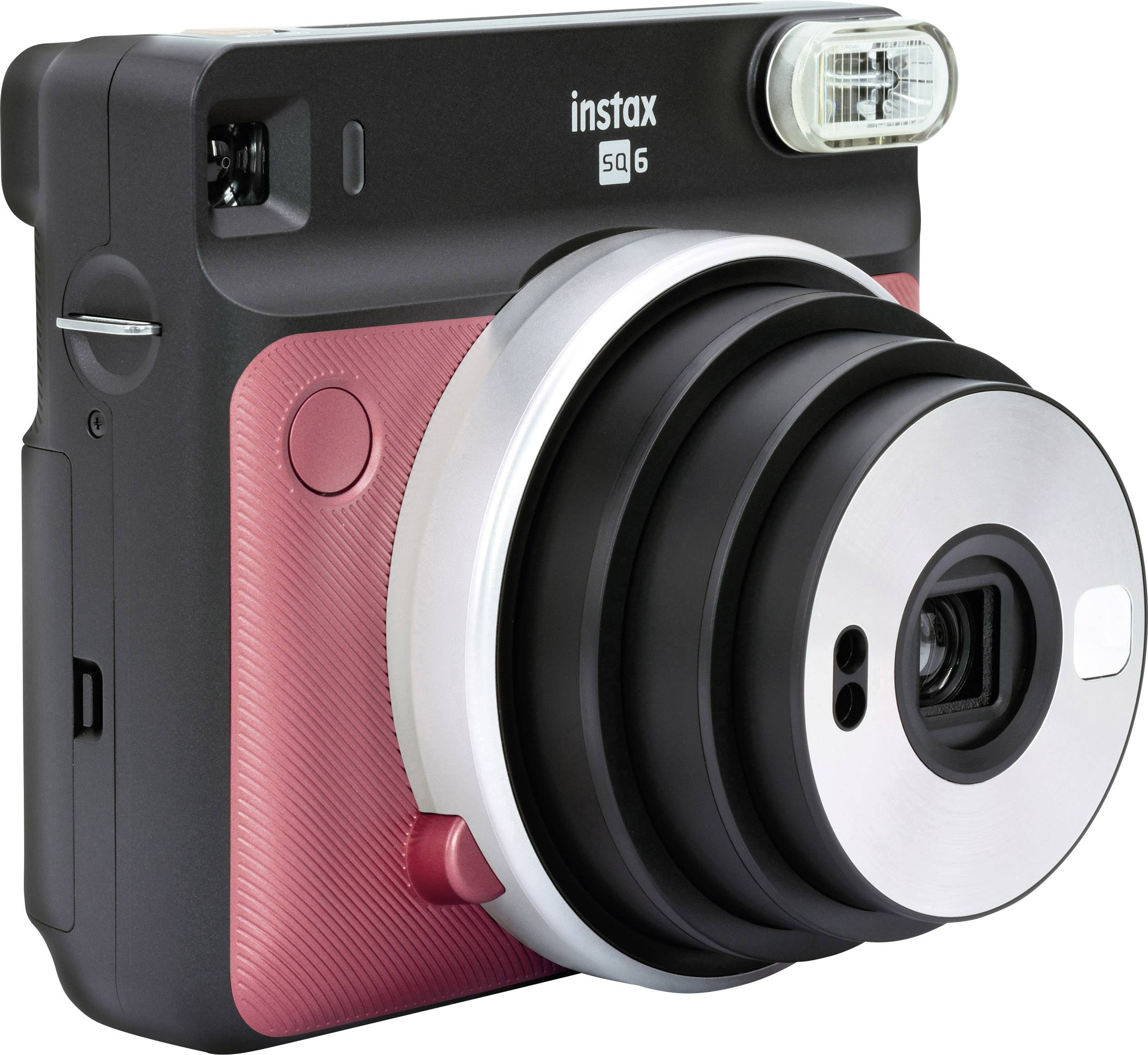 Fujifilm Instax SQUARE SQ6 - Sofortbildkamera - Objektiv: 65.75 mm Rubinrot-4