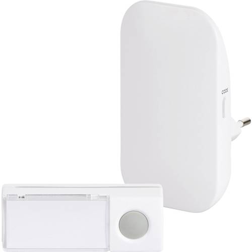 Funkgong Komplett-Set mit Namensschild Heidemann 70807 HX Brilliant 230 V