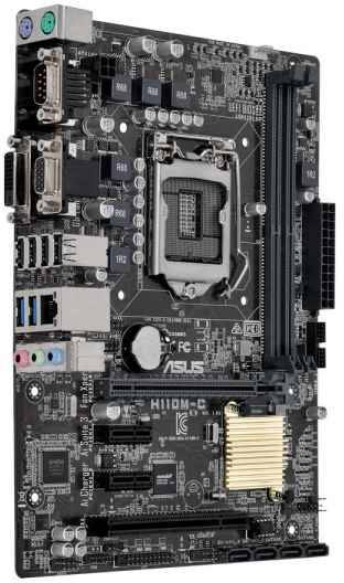 Asus H110M-C/CSM mATX Mainboard Sockel Intel® 1151 Formfaktor Micro-ATX