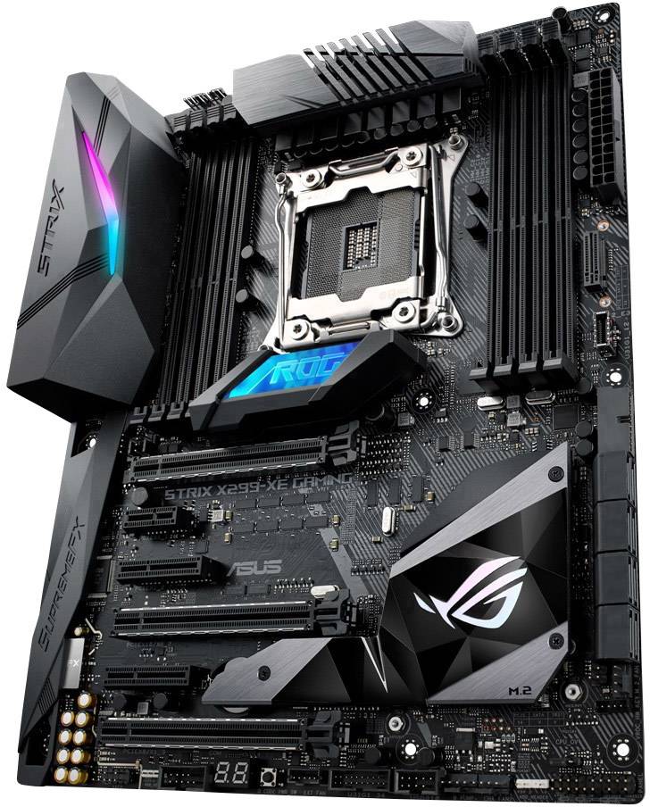 Asus MB ROG STRIX X299-XE GAMING Mainboard Sockel (PC) Intel® LGA 2066 Formfaktor (Details) ATX Mainboard-Chipsatz Intel-3