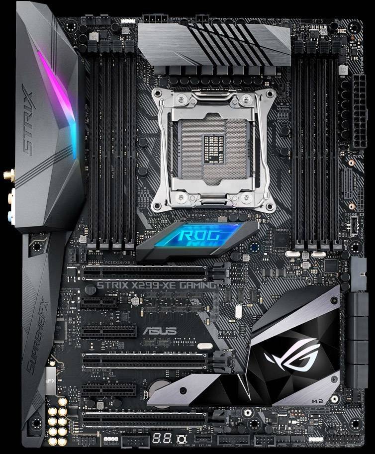 Asus MB ROG STRIX X299-XE GAMING Mainboard Sockel (PC) Intel® LGA 2066 Formfaktor (Details) ATX Mainboard-Chipsatz Intel-4
