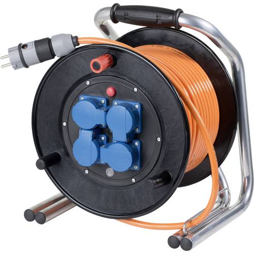 AS Schwabe 20743 Kabeltrommel 40.00 m Schutzkontakt-Stecker