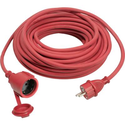 AS Schwabe 60374 Strom Verlängerungskabel 16 A Rot 40.00 m