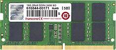 Transcend TRANSCEND Laptop-Arbeitsspeicher Modul Industrial DDR4 8 GB 1 x 8 GB Non-ECC 2400 MHz 260pin SO-DIMM CL17 17-17-17 TS1GSH64V4B