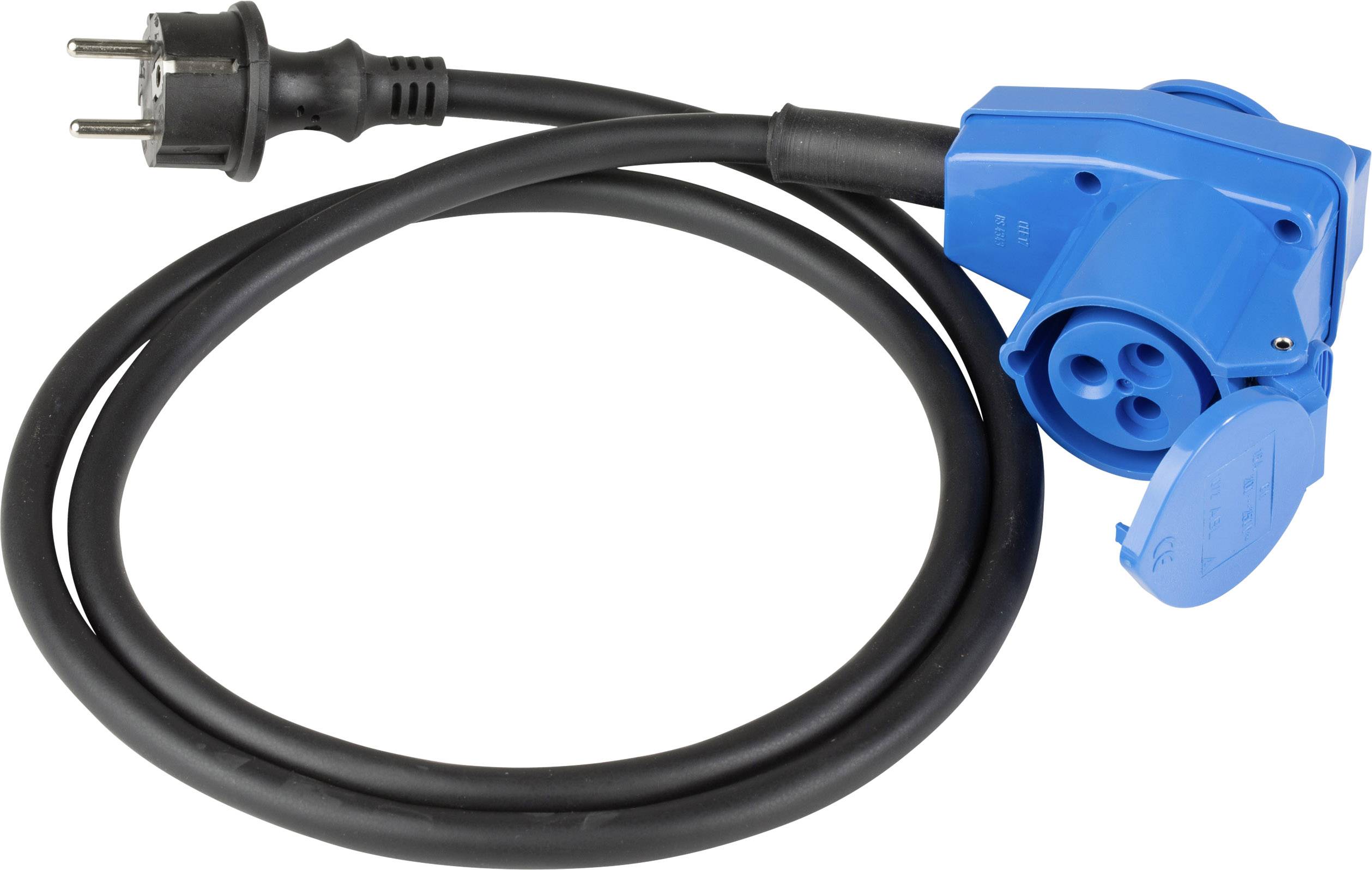 AS Schwabe 60483 60483 CEE-CARA Adapter 16 A 3polig 230 V 1 St.