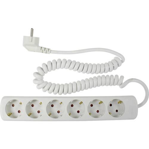 AS Schwabe 11461 Steckdosenleiste Weiß Schutzkontakt 1 St.