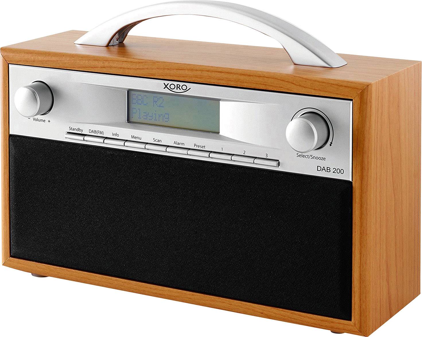 Xoro DAB 200 DAB+ Kofferradio UKW Holz kaufen