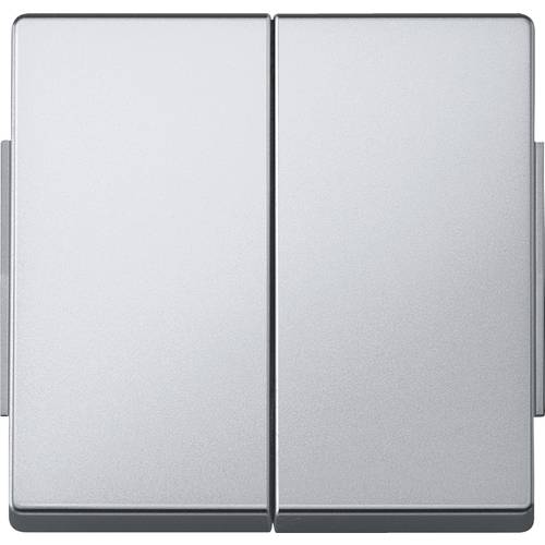 Thumbnail - Merten Abdeckung Wechselschalter Aquadesign Aluminium 343560 1 St.