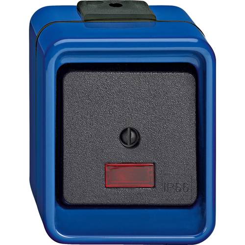 Merten Komplett Wipptaster Blau 375998 1 St.
