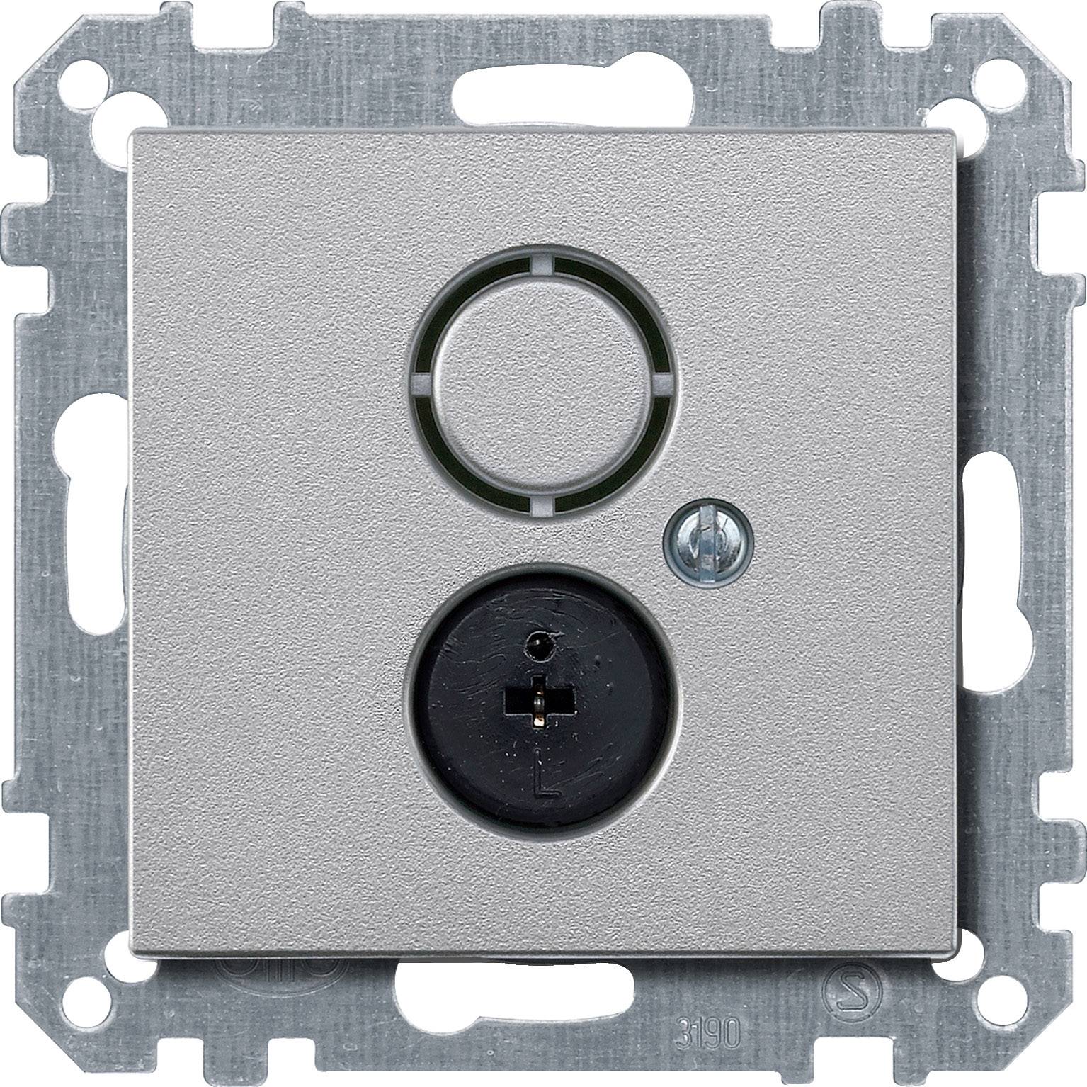 Merten Einsatz System M Aluminium 297460 1 St.