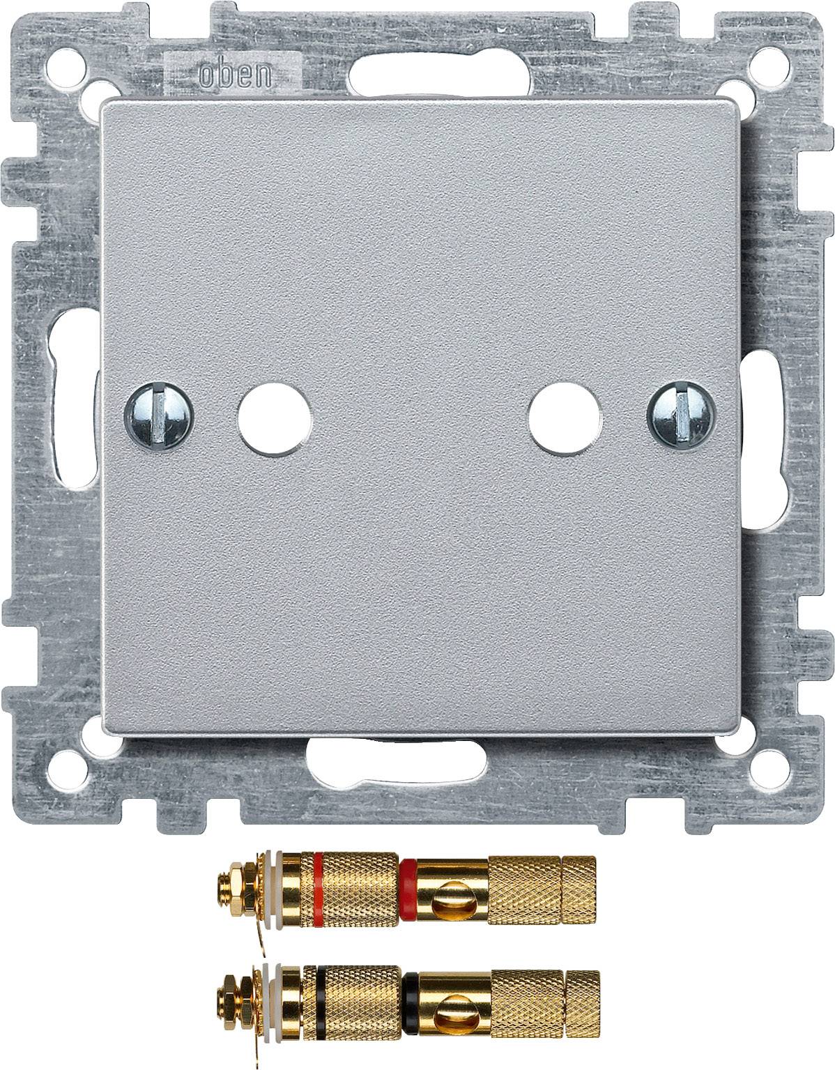 Merten Abdeckung System M Aluminium 469360 1 St.