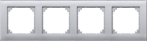 Merten  Rahmen Abdeckung System M Aluminium 486460 1 St.