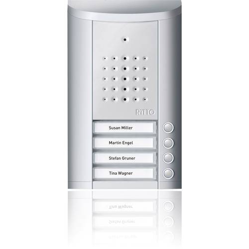Ritto by Schneider 1840420 Türsprechanlage Silber