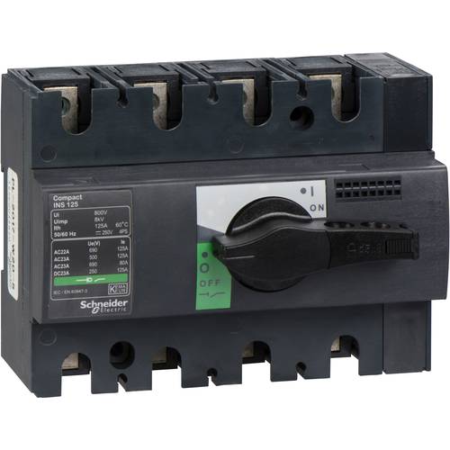 Schneider Electric 28911 Lasttrennschalter 125 A 250 V/DC, 690 V/AC 1 St.