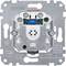 Dimmer-Schalter-Einsatz, geeignet für 220-250V, 25-420W. Enthält Schraubanschlüsse und ein Symbol für universelle Verwendung.