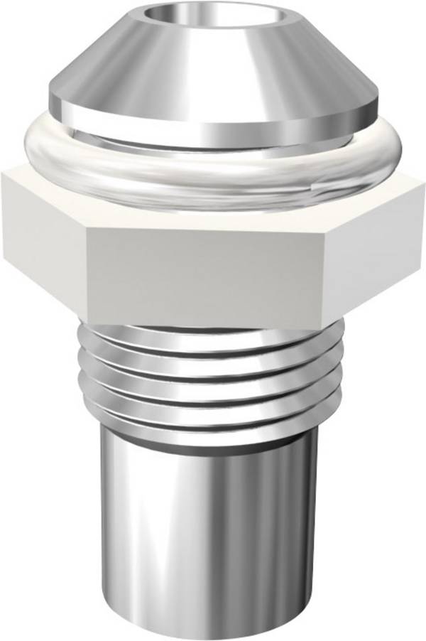 Signal Construct SMQ1069 SMQ1069 LED-Fassung Metall Passend für (LEDs) LED 3 mm Schraubbefestigung