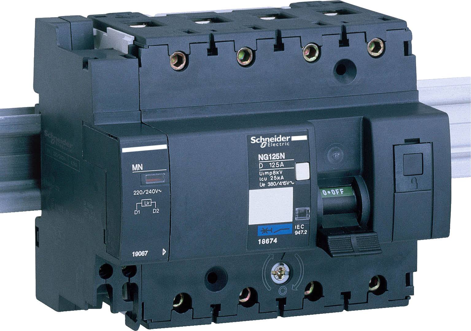 Schneider Electric 19067 19067 Unterspannungsauslöser 240 V/AC 1 St.