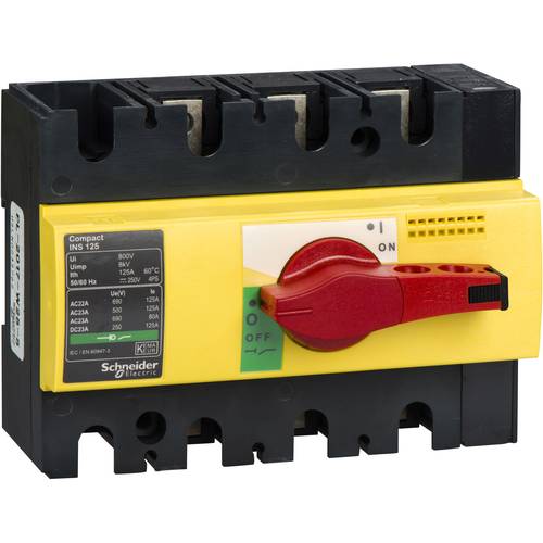 Schneider Electric 28926 Lasttrennschalter 125 A 125 V/DC, 690 V/AC 1 St.