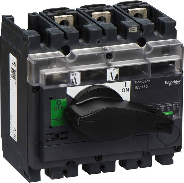 Schneider Electric 31164 Lasttrennschalter 160 A 125 V/DC, 690 V/AC 1 St.