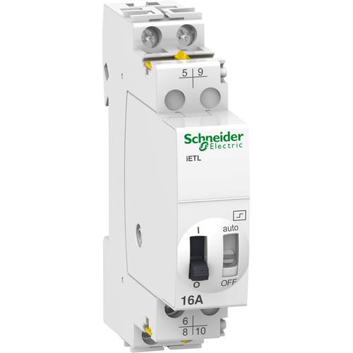 Schneider Electric A9C32116 Erweiterungsmodul Nennspannung: 415 V/AC Schaltstrom (max.): 16 A 1 Wechsler, 1 Schließer 1 ...