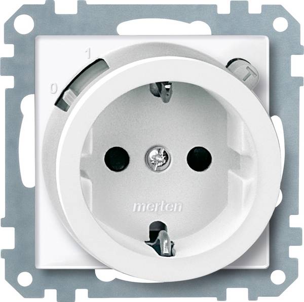 Merten  Einsatz  System M Polarweiß 233819 1 St.