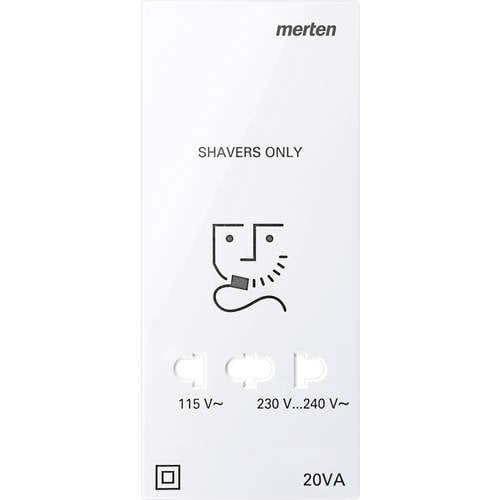 Merten Abdeckung System M Polarweiß 213619 1 St.