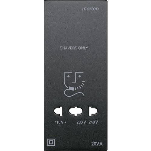 Merten Abdeckung System M Anthrazit 213514 1 St.