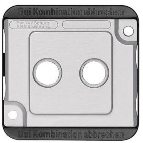 Merten Abdeckung Panzer Silber (matt) 294660 1 St.