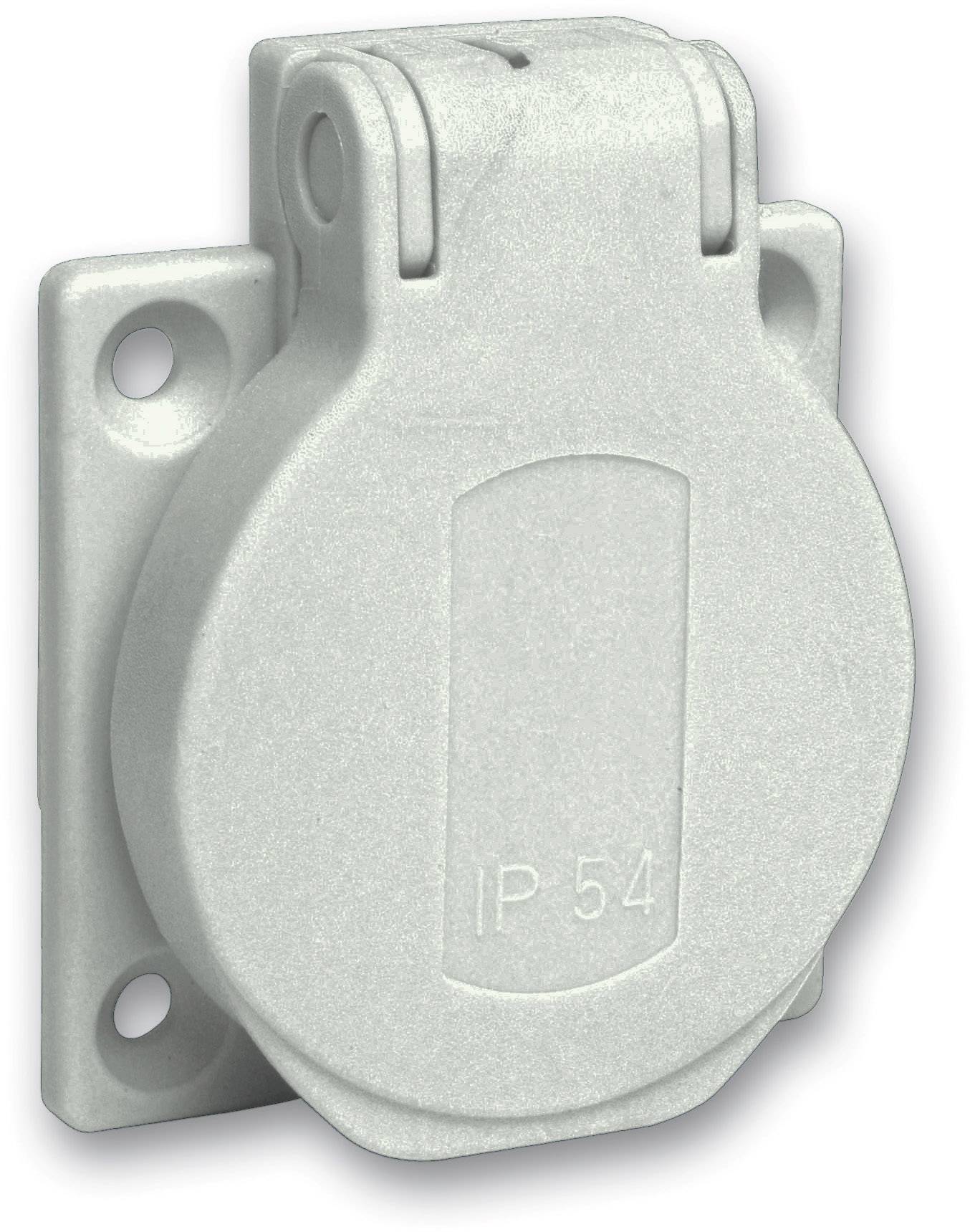 SE PKS51G Schukosteckdose Grau 50X50Mm Ip54