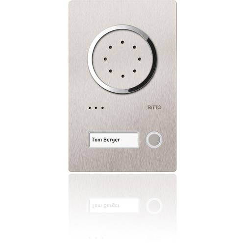 Ritto by Schneider 1810120 Türsprechanlage Edelstahl